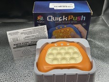 Pop Quick Push Bubble Fidget Stress Relief Toy Game Console Series Toys for Kids