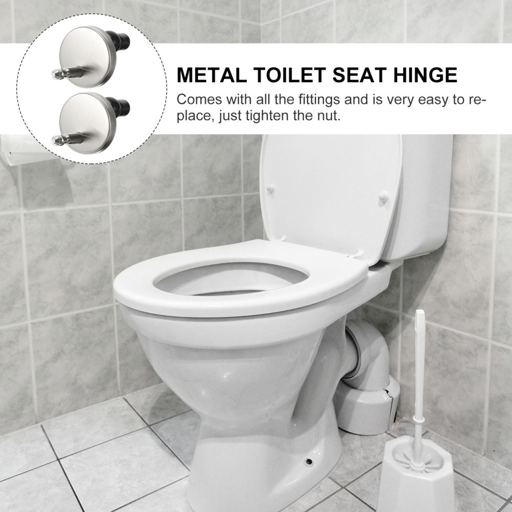 3 Count Quick Release Toilet Seat Quick-release Fixing Hinge Removable