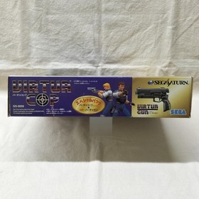 Sega Saturn Virtua Cop Game & Gun Set Used