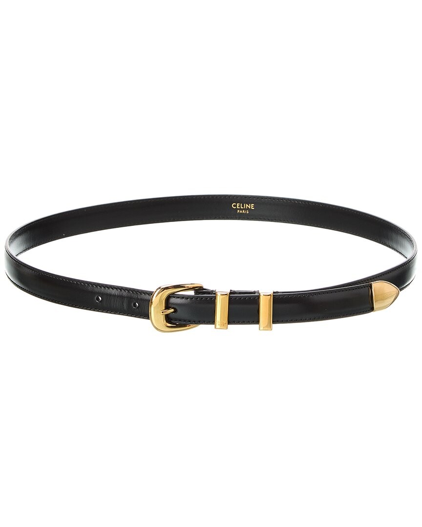 Celine Small Western Leather Belt Women's | eBay