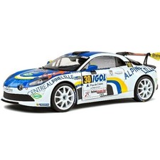 SOLIDO S1801608 1:18 Alpine A110 RGT Rallye du Touquet 2020