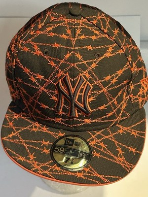 NEW ERA NEW YORK 59FIFTY HAT CAP RAZOR WIRE SIZE 7 7/8 FITTED | eBay