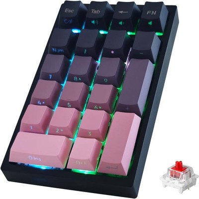 LINKEET K21-BP Tri-Mode Mechanical Numeric Keypad (21-Key RGB Backlit Numpad)