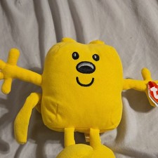 Ty Beanie Babies Wow Wow Wubbzy Wubbzy Yellow Plush Toy 2008