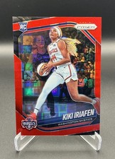 2025 Prizm WNBA  - Kiki Iriafen #72  Red Pandora /199 RC - Washington Mystics