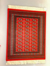 Decorative Oriental Mat Mouse Pad , Desk Accessory, Traditional Rug Size 26 18cm
