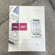 Delphi MyFi XM2go SA10113-11P1 Portable XM Radio Rechargeable FM Transmitter