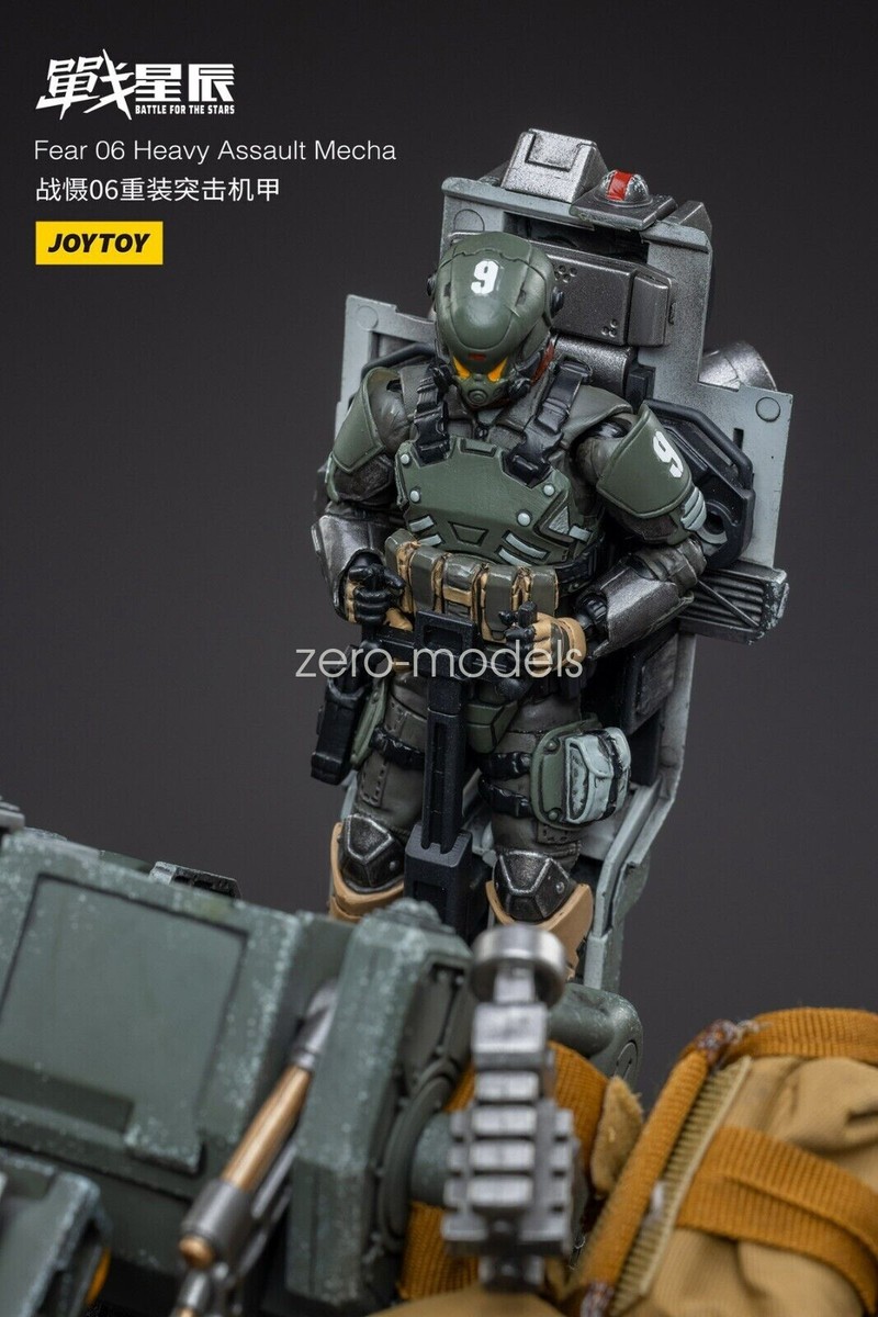 JOYTOY 1/18 9th Legion Fear VI 06 Heavy Accault Mecha & Pilot 12
