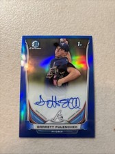 2014 Bowman Chrome Blue Refractor Garrett Fukenchek