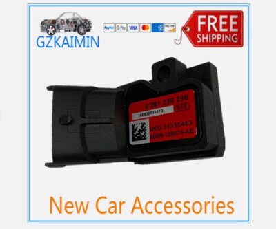 Map pressure sensor 0261230296 For VOLVO C30 C70 S40 S60 S80 V50 V70 T5 D5