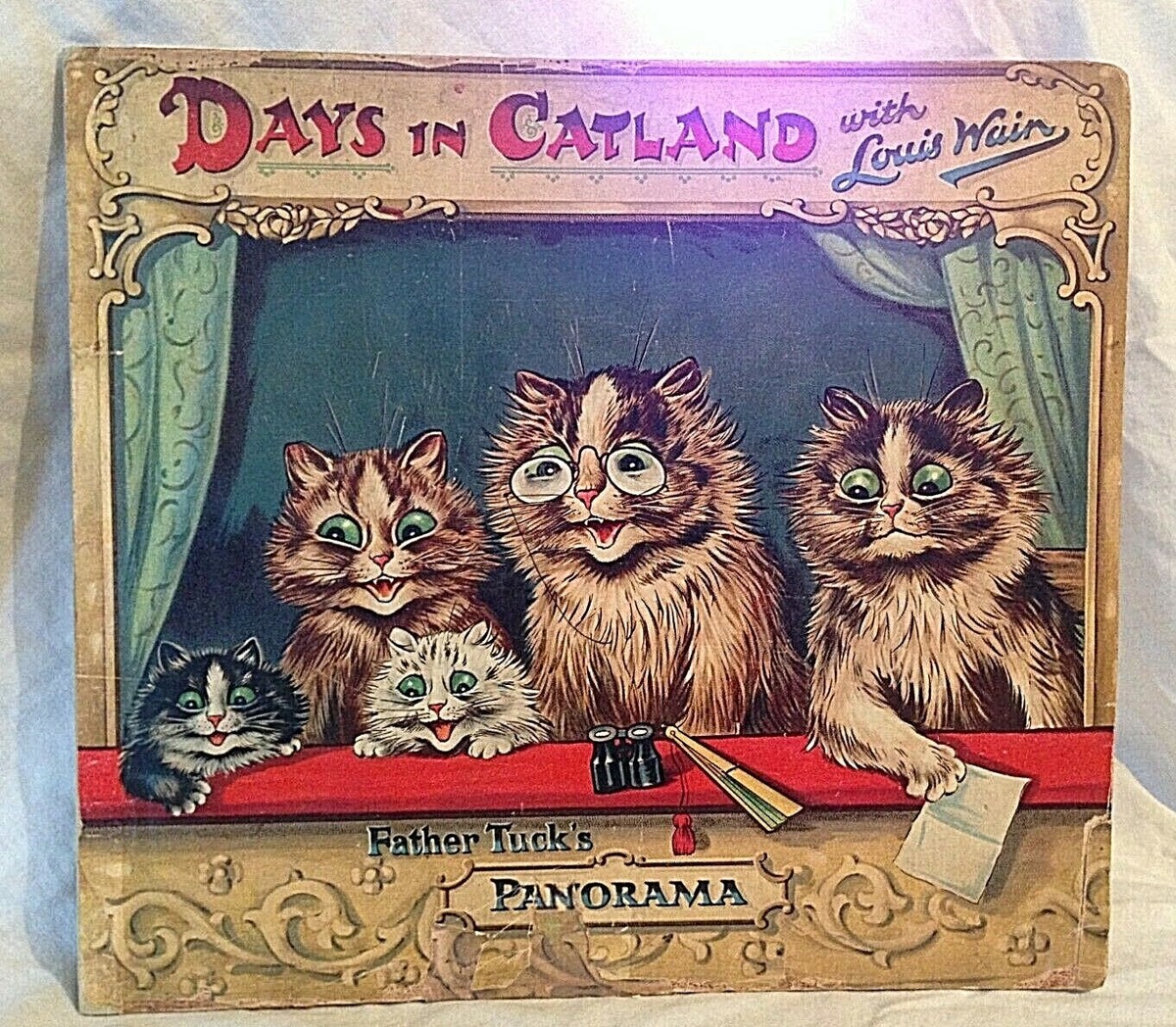 Louis Wain - Days In Catland - 1903, Father Tuck