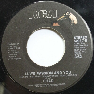 Soul 45 Chad - Luv'S Passion And You / Luv'S Passion And You (Instrumental Versi