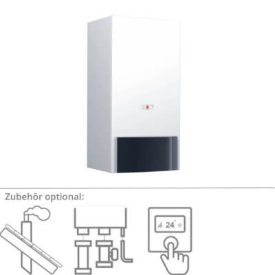 Wolf Gas Kombitherme 18 kW CGU-2K Gastherme Heiztherme Gasheizung Etagenheizung