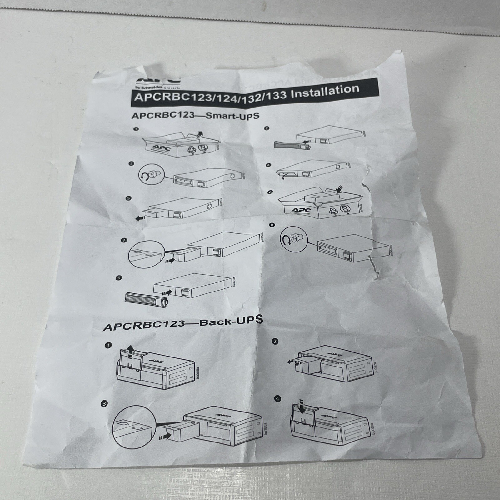 APC by Schneider Electric APCRBC124 UPS Replacement Battery Cartridge