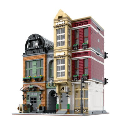 ZITIANYOUBUILD Modular Street with Tailor's Store, Stationery Store & Apartment
