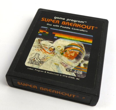 Atari 2600 Spiel -- SUPER BREAKOUT (PAL)  -- VCS