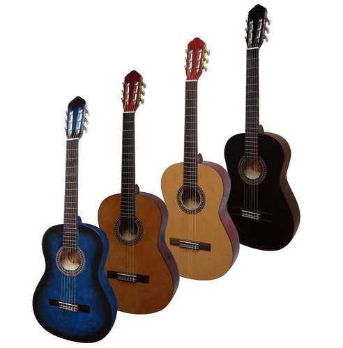 4/4 GITARRE FÜR LINKSHÄNDER - IN VERSCHIEDENEN FARBEN - LINKSHAND MODELL LINDE