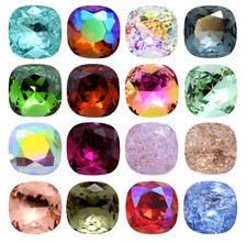 AUREA Crystals A4470 Round Square Fancy Stones Crystals Choose Color