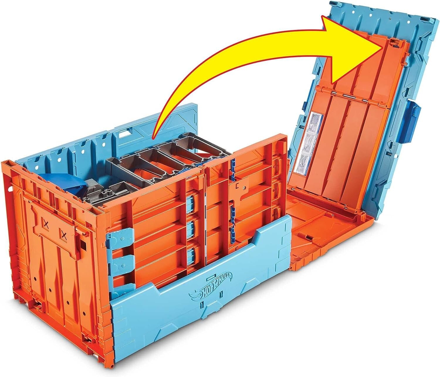 HOT WHEELS TRACK Builder System Race Crate - Stunt Set Kids Racetracks Playset