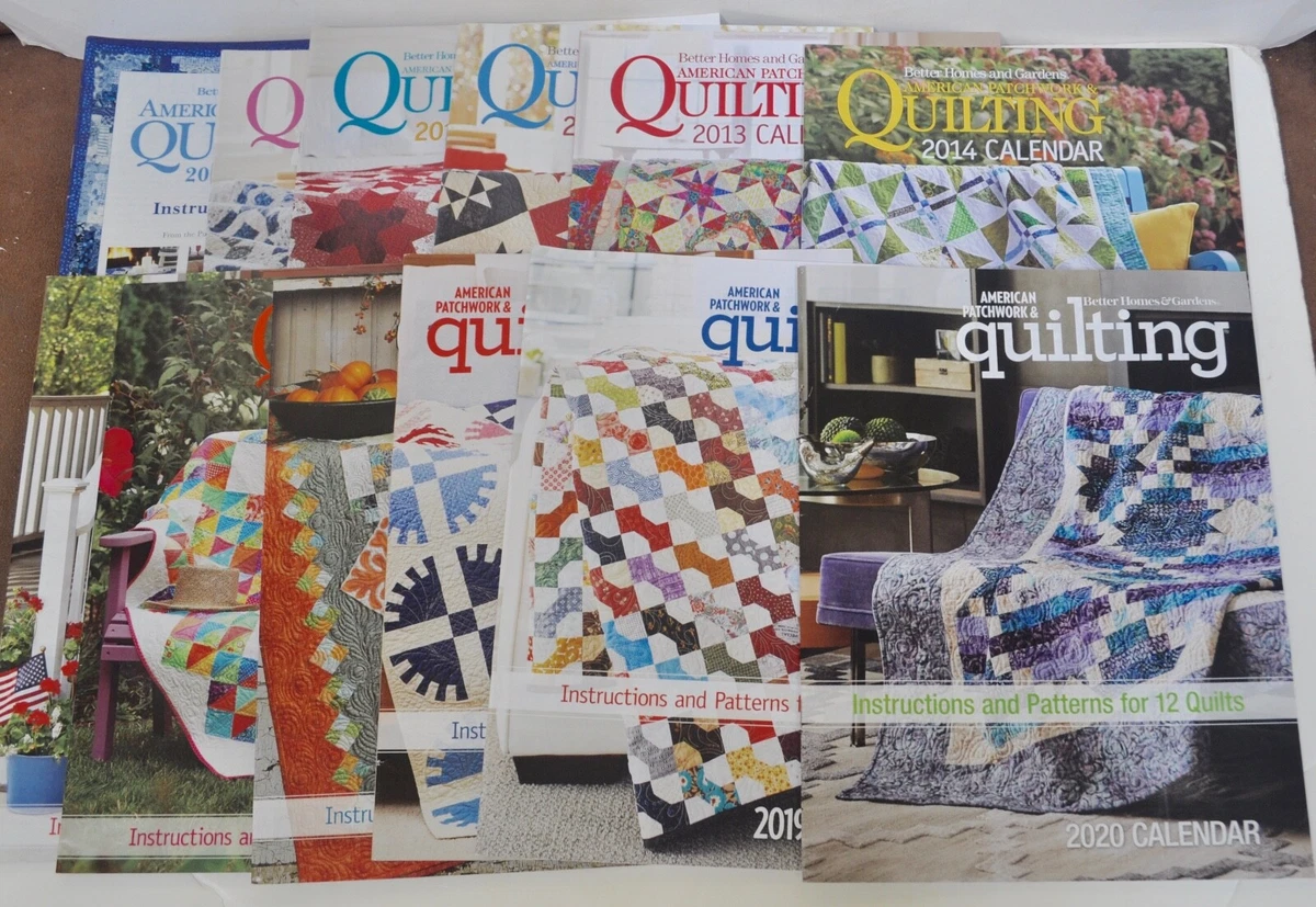 EQuilter American Patchwork Quilting 2024 Calendar, 55 OFF