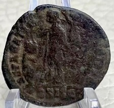 Emperor Gratianus Ancient Roman Coin 378-383 AD Kneeling Female Genuine