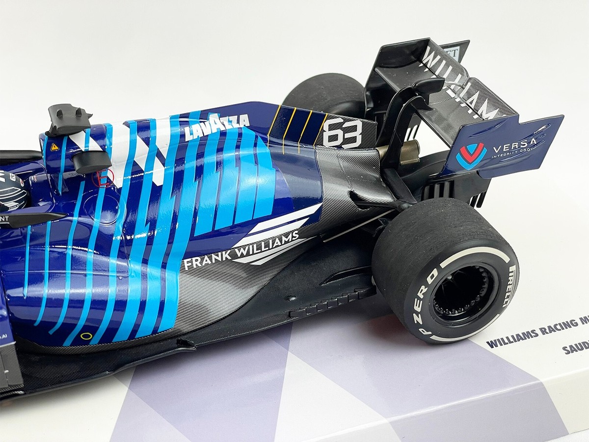 Williams F1 FW43B #63 George Russell Saudi Arabian GP 2021 1 Williams F1 FW43B #63 George Russell Saudi Arabian GP 2021 1
