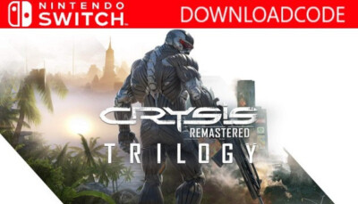 NEU für Nintendo Switch Spiel Crysis Remastered Trilogy Game Key Download Code