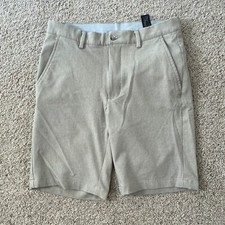 Men's Kirkland Signature Comfort Stretch Fabric Short w/5 Khaki 30