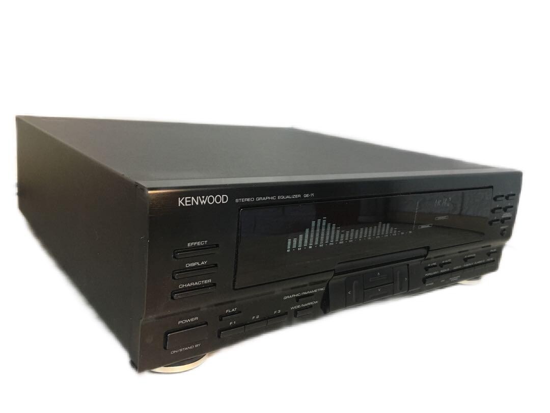 KENWOOD グラフィックイコライザー　ge-7i KENWOOD GE-7I Graphic Equalizer ROXY Series Black Dynamic