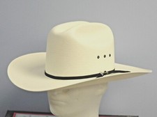 STETSON 10X RANCHER SHANTUNG PANAMA STRAW COWBOY WESTERN HAT