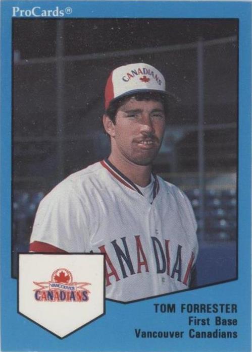 Tom Forrester Rbc 1989 ProCards Triple A - Tom Forrester #597 (RC) for sale online | eBay