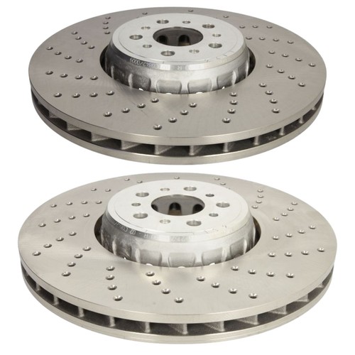 Discos de freno delanteros SHW perforados 395 mm R90 x2 para BMW X3M X4M F97 X5M F95 X6M F96 - Imagen 2 de 8