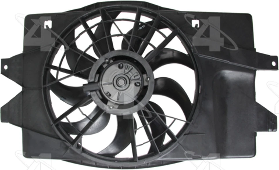 Conjunto de ventilador de refrigeración del motor - Conjunto de ventilador de radiador. Parts Master 75200 Foto 2 de 4