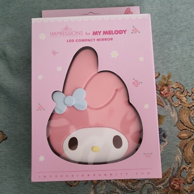Sanrio My Melody x Impressions Vanity LED Compact Mirror | eBay