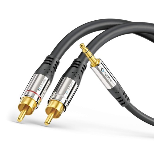 Adapterkabel Klinkenstecker 3.5mm Auf 2x Cinch-Stecker 1,45m | Cinch