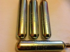 CHARITY SALE-33g x 4 Co2 Gas Cylinders Replacement-Canister-Lifejacket Re-Arming