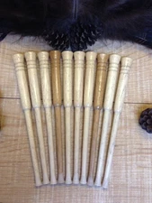 Lot of  10 - Hickory Custom One Piece Friction Turkey Call Strikers Flared