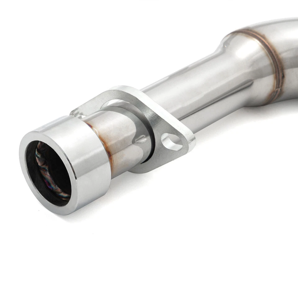 For Honda Shadow 1100 VT1100 Spirit Sabre ACE Tourer Exhaust Muffler Pipe Chrome - Изображение 2 из 4