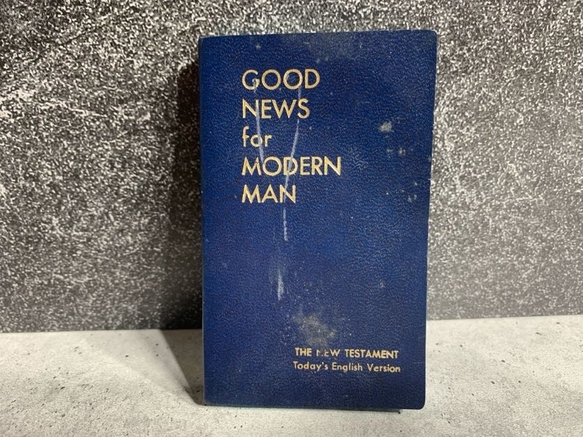 1971 The New Testament in Today's English - Good News for Modern Man - ABS