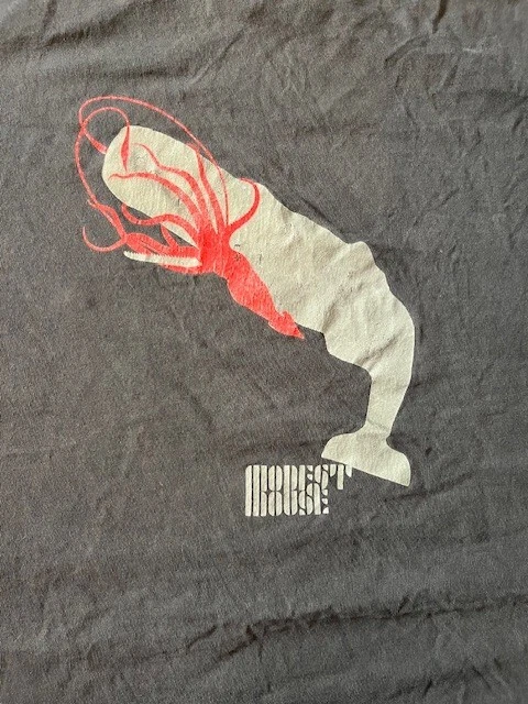 Vintage Modest Mouse Tee Shirt Men's XL Black T Whale Squid 2004 Good News Tour - Image 2 of 4