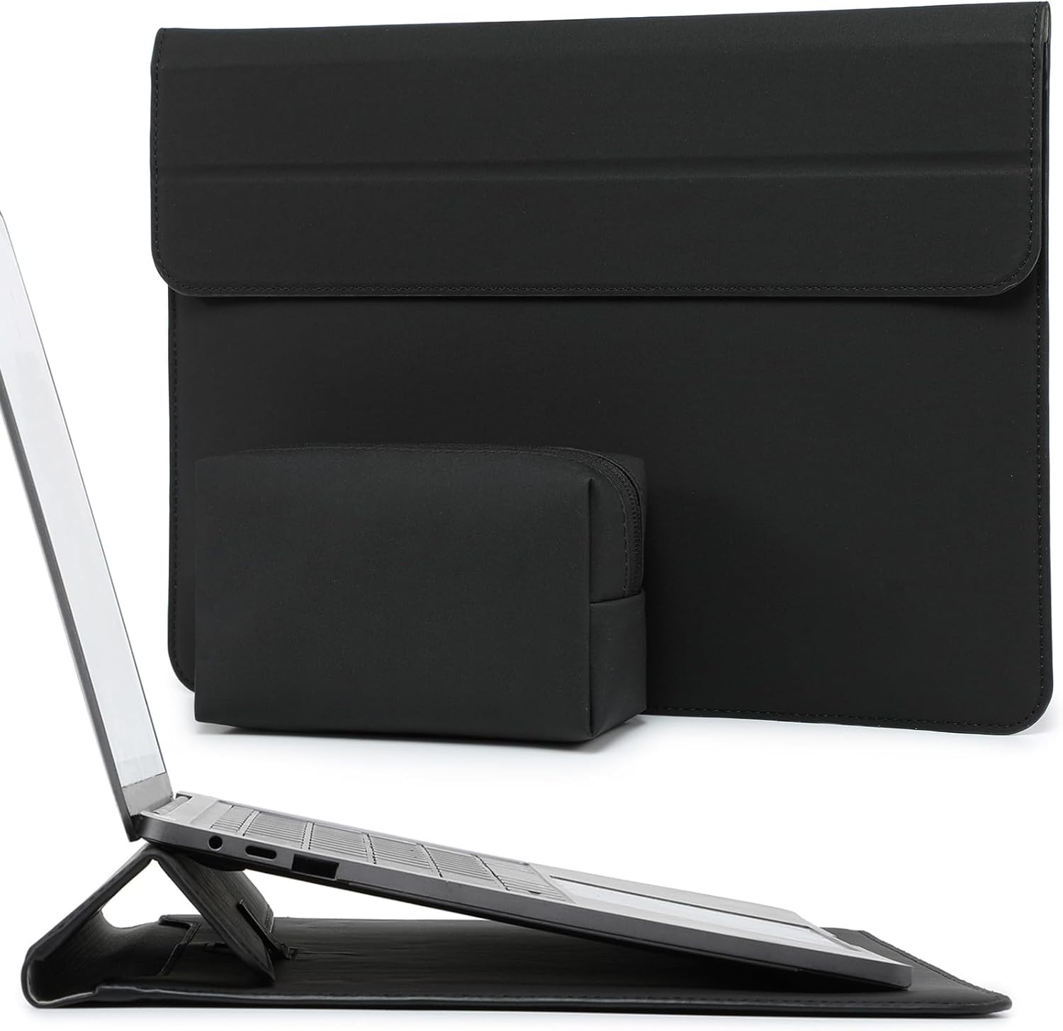HYZUO 13 Pulgadas Funda Para Portátiles Con Soporte Para 2024-2018 Macbook Air 1