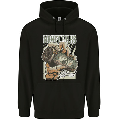 Money Talks Skelett Hand Cash Hustle Kinder Kids Hoodie