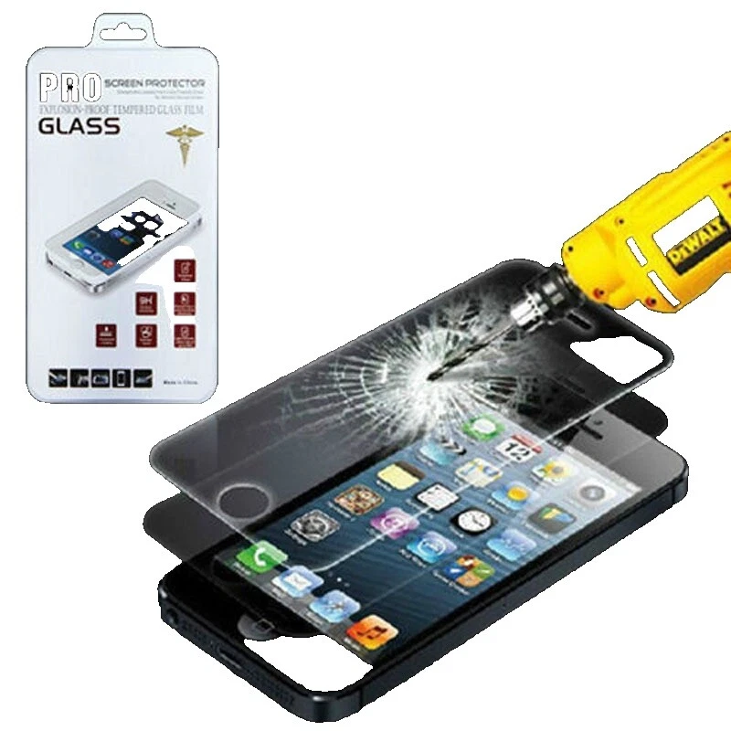 Protectores de pantallas para teléfonos celulares Negro Para Apple Samsung Galaxy S5