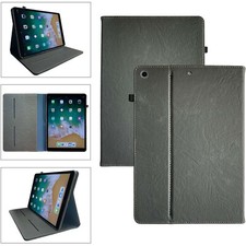 Leather Protective Case for Apple iPad 10.2" 2019-20 iPad 7 Tablet Pouch Cover Case
