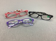 Reading Glasses 2.75 Colorful Floral Animal Print Unisex New Lot of 3
