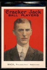 2004 Topps Cracker Jack Connie Mack #12 Philadelphia Athletics