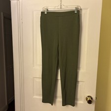 Banana Republic Hayden Women's Pants Size 2 Pull On Olive Green