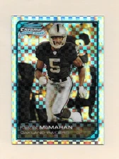 2006 Bowman Chrome Xfractor Kevin McMahan #5/250 Raiders #89 Rookie