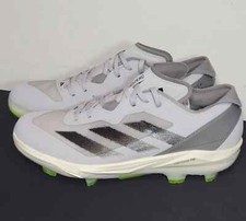Adidas Adizero Instinct Softball Cleats Womens Size 6.5 Grey Volt Shoes IF8510