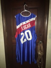 Mens Mitchell & Ness Sz 60 MAURICE LUCAS Lakers All Star NBA Basketball Jersey